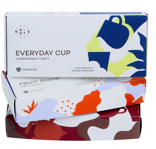 Coffee capsules - Mix flavor (set of 3 boxes / 30 capsules)
