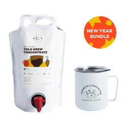 New Year Bundle : Mr. Roots MiiR Camp Cup 12oz + Cold Brew Concentrate 1.5L