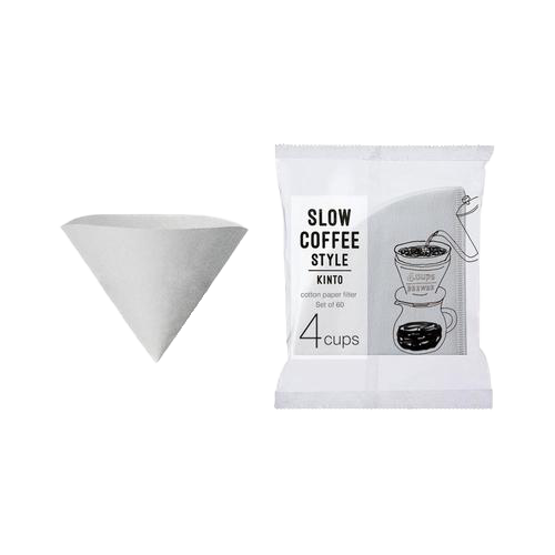 Kinto SCS Cotton Paper Filter 4 Cups